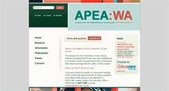 Desktop Screenshot of apeawa.advocare.org.au